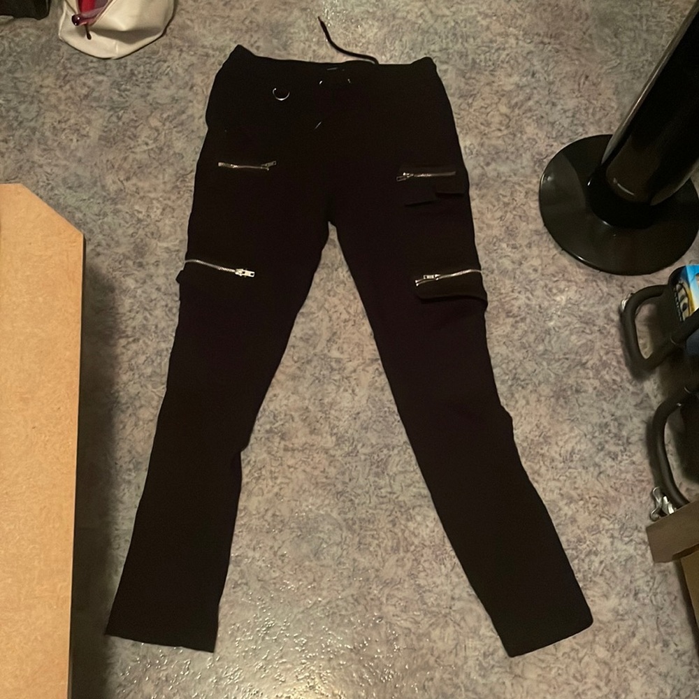 BUY 1 ITEM GET 1 FREE - Hot Topic Black Cargo Pants